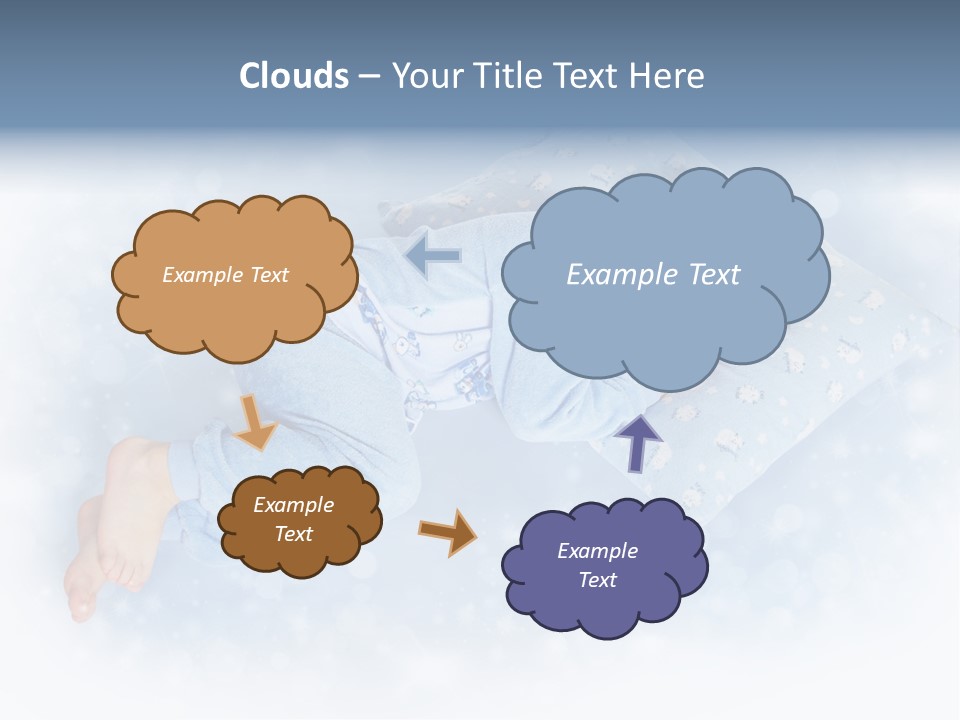 Face Background Angel PowerPoint Template