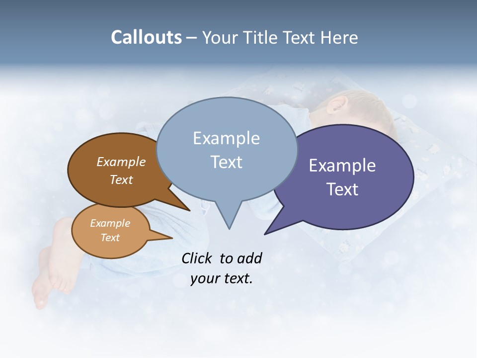 Face Background Angel PowerPoint Template
