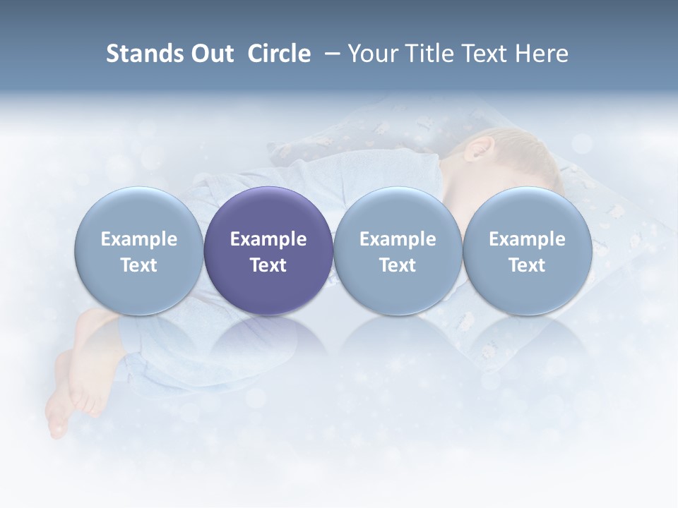 Face Background Angel PowerPoint Template