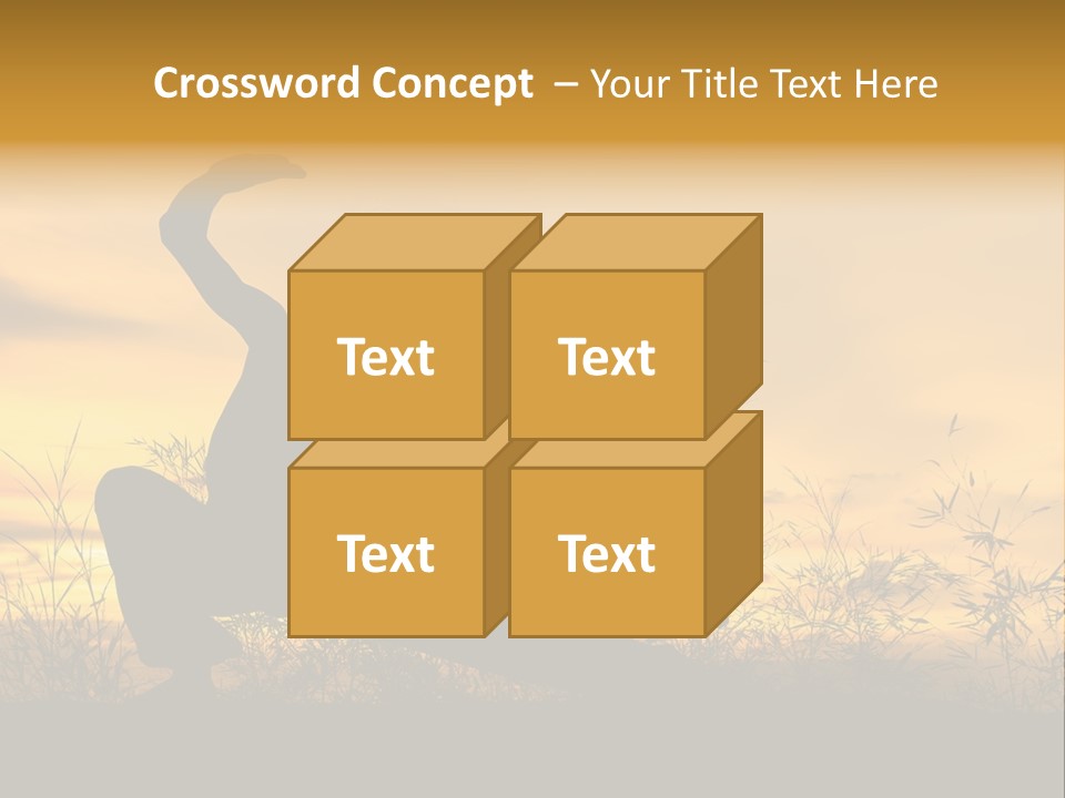 Sky Punch Man PowerPoint Template