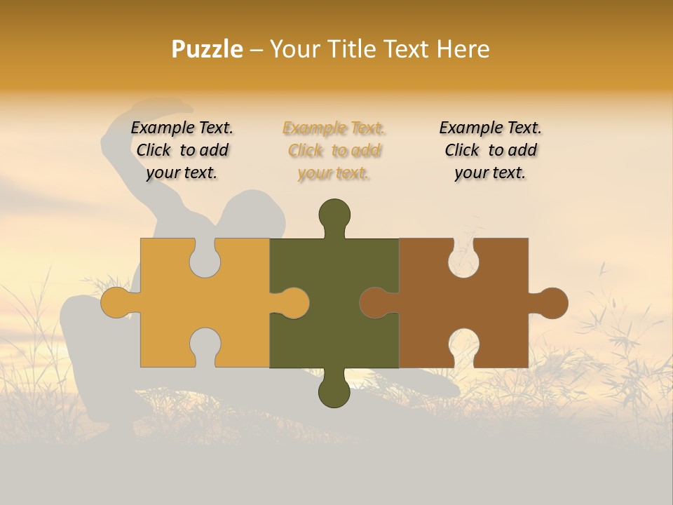 Sky Punch Man PowerPoint Template