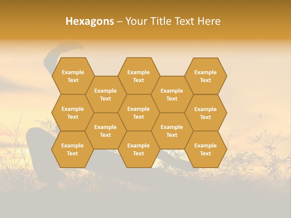 Sky Punch Man PowerPoint Template