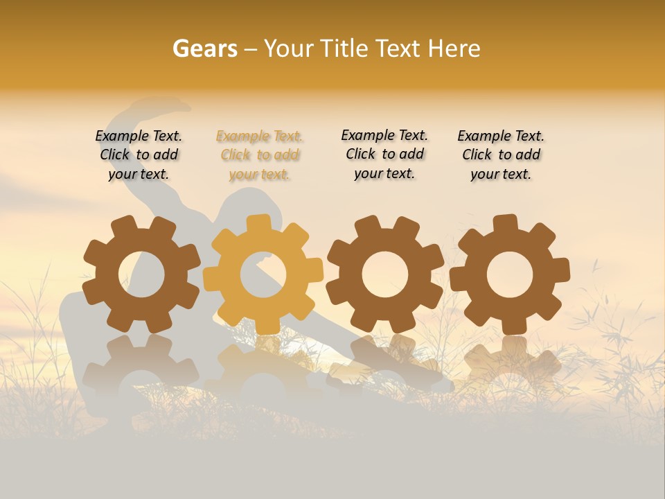 Sky Punch Man PowerPoint Template