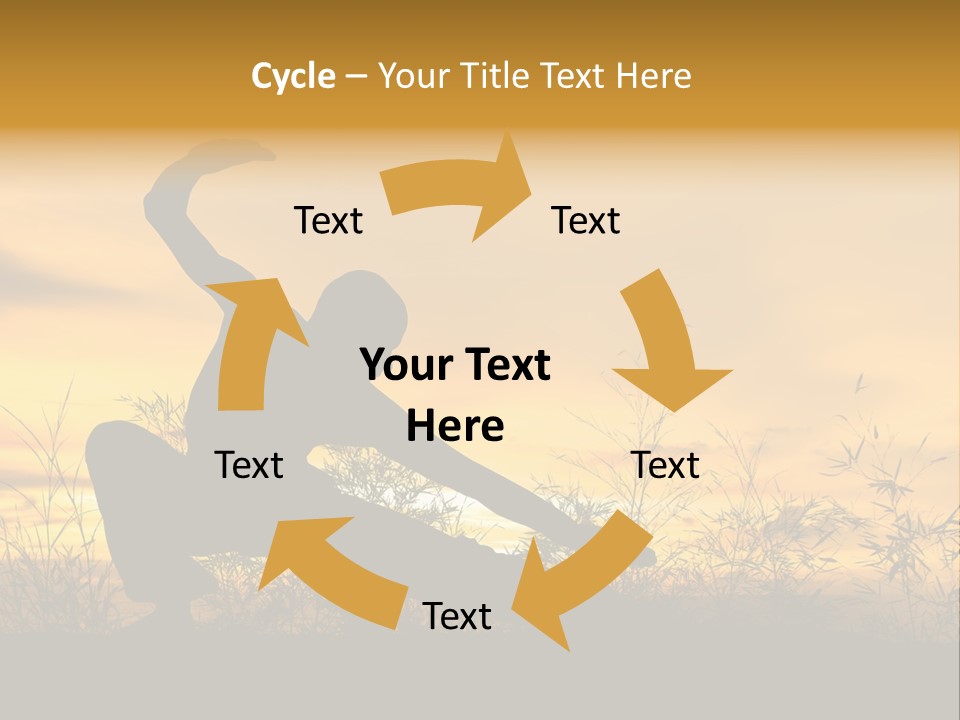 Sky Punch Man PowerPoint Template