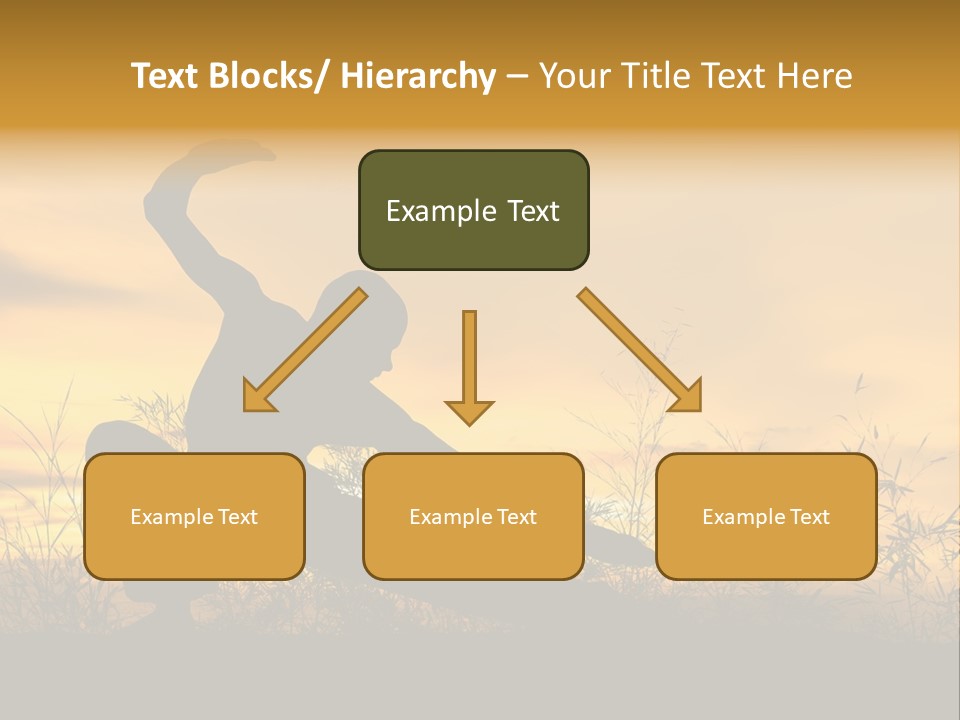 Sky Punch Man PowerPoint Template