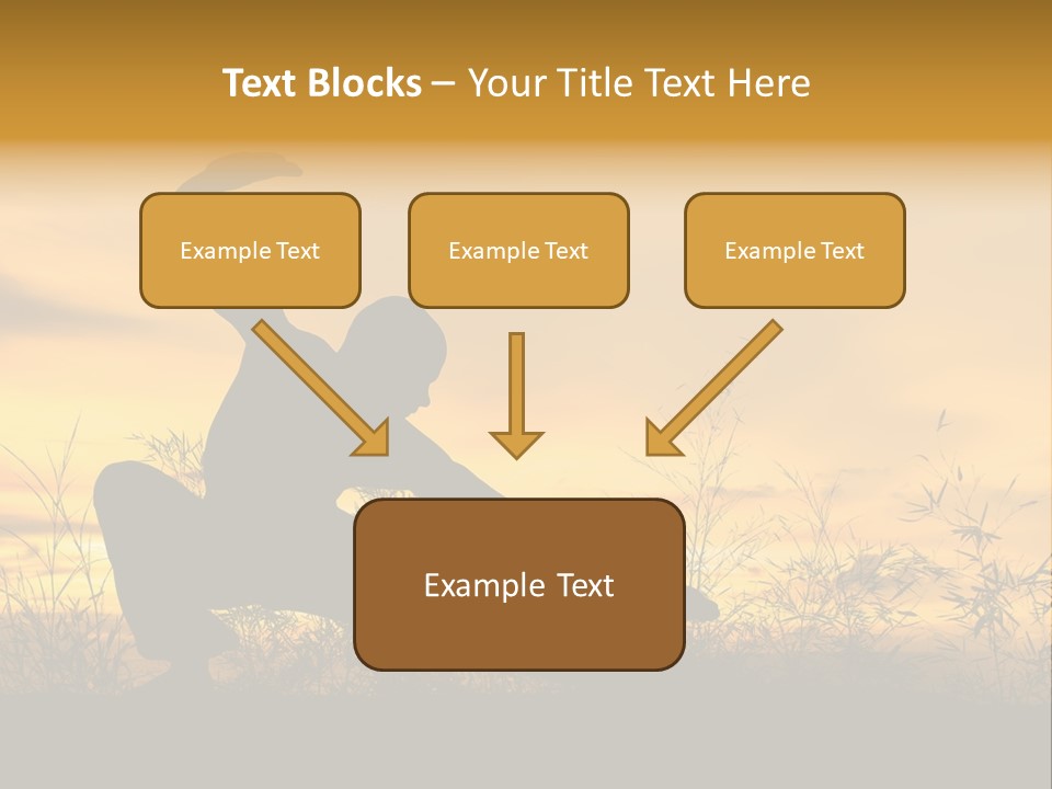 Sky Punch Man PowerPoint Template