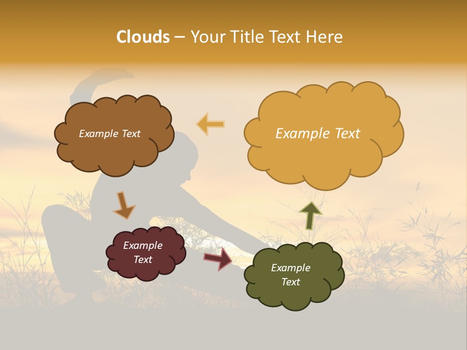 Sky Punch Man PowerPoint Template