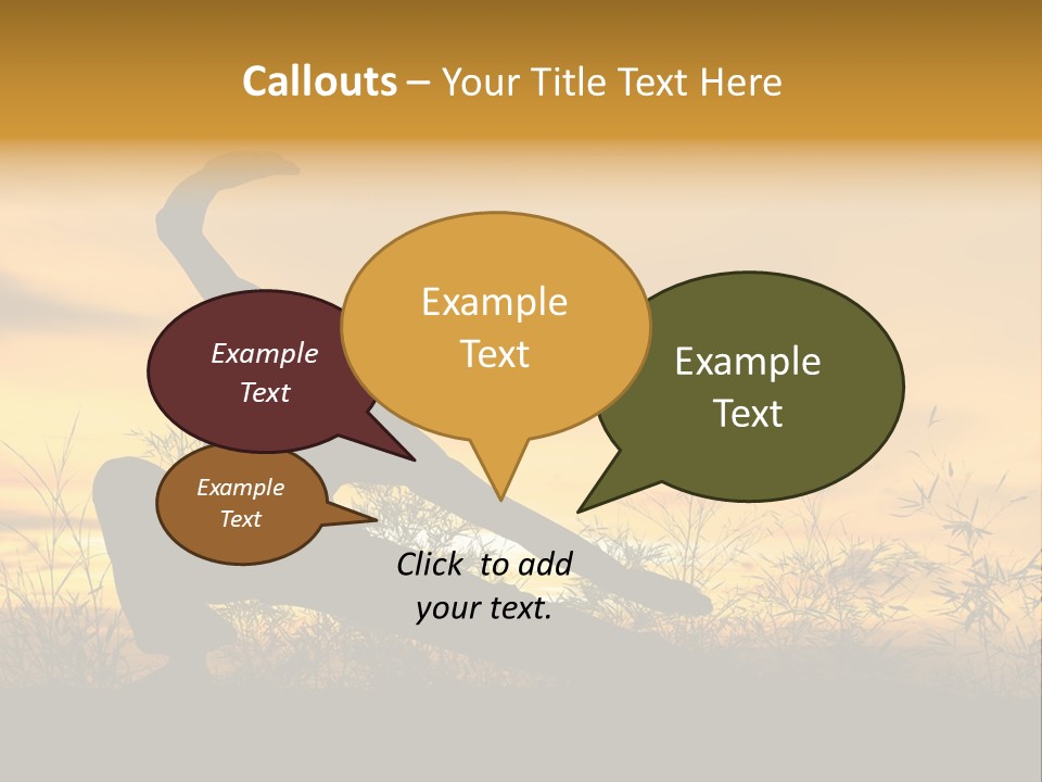 Sky Punch Man PowerPoint Template