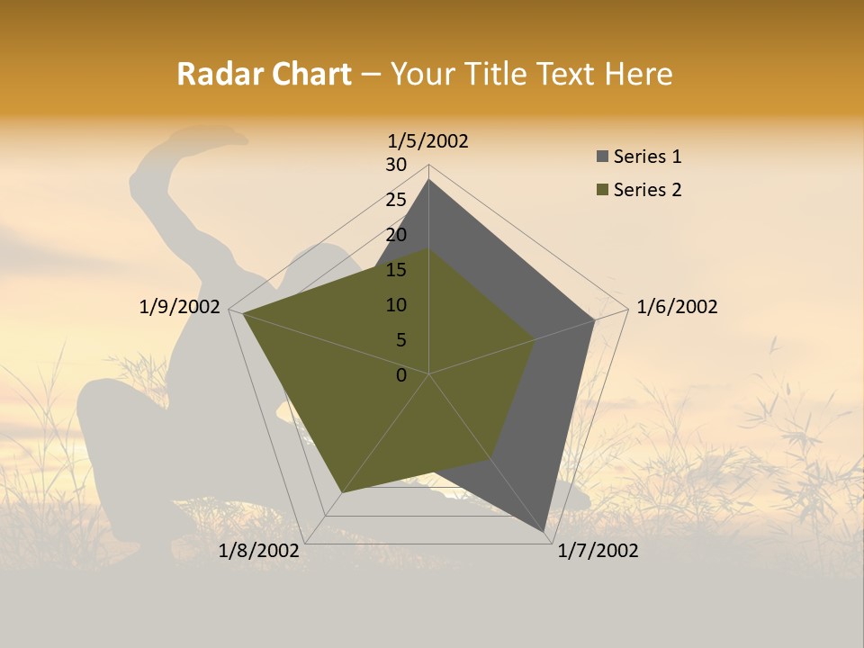 Sky Punch Man PowerPoint Template