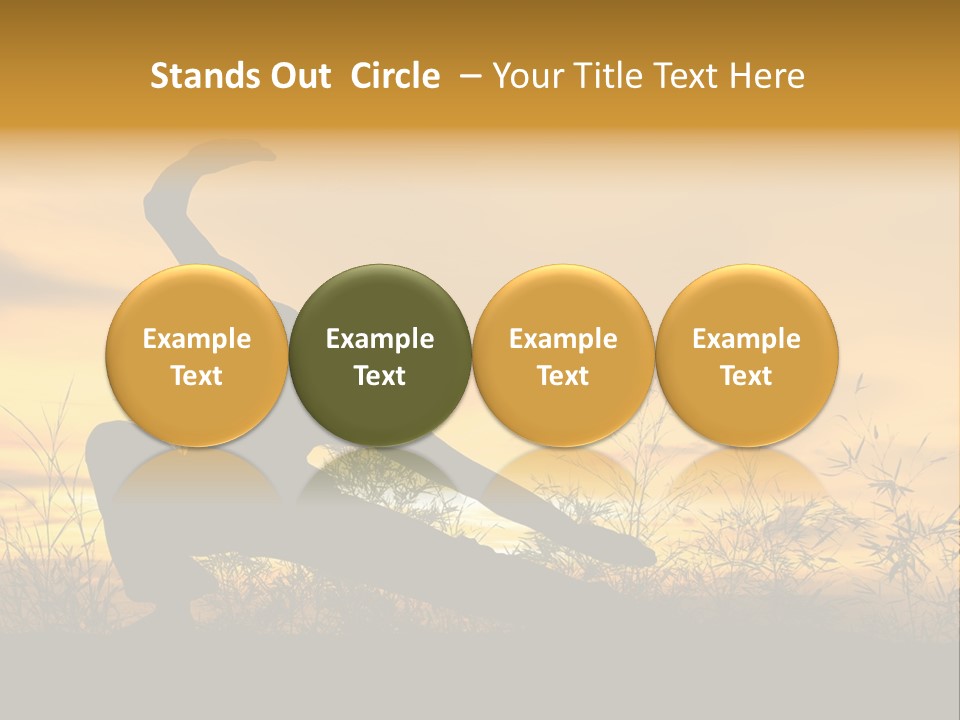 Sky Punch Man PowerPoint Template