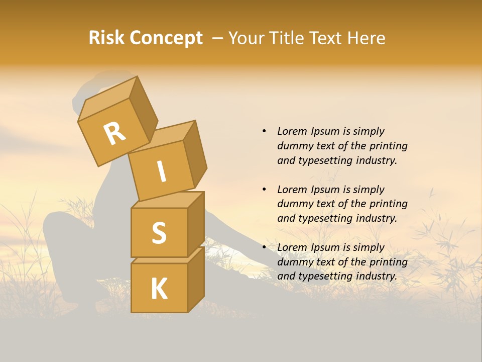 Sky Punch Man PowerPoint Template