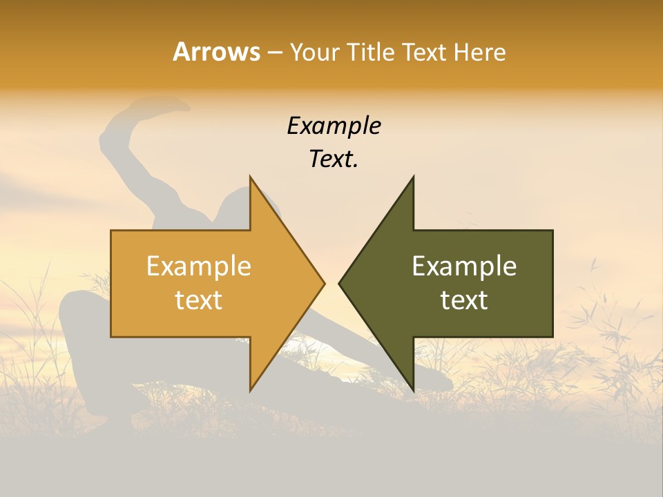 Sky Punch Man PowerPoint Template