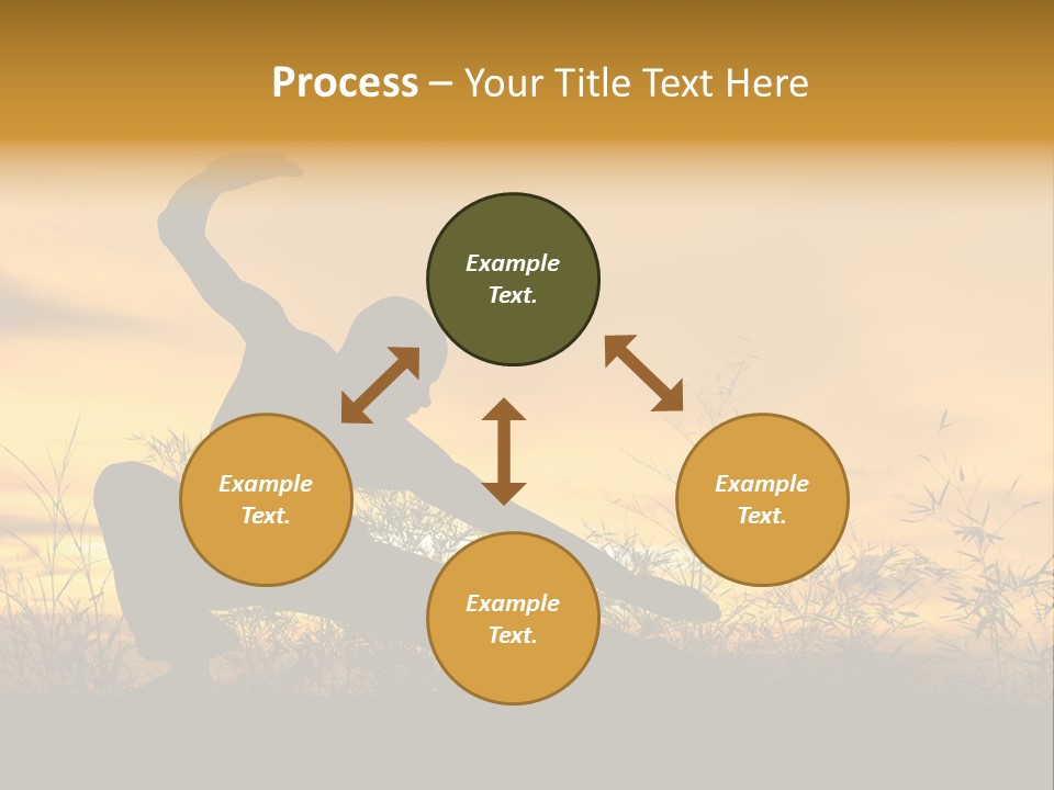 Sky Punch Man PowerPoint Template