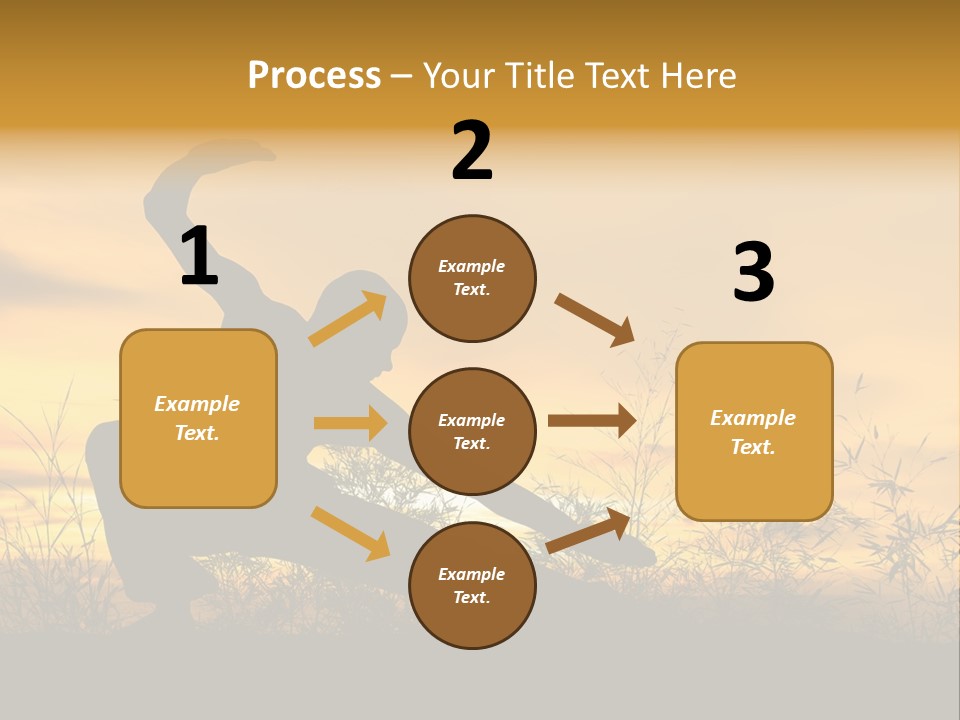 Sky Punch Man PowerPoint Template