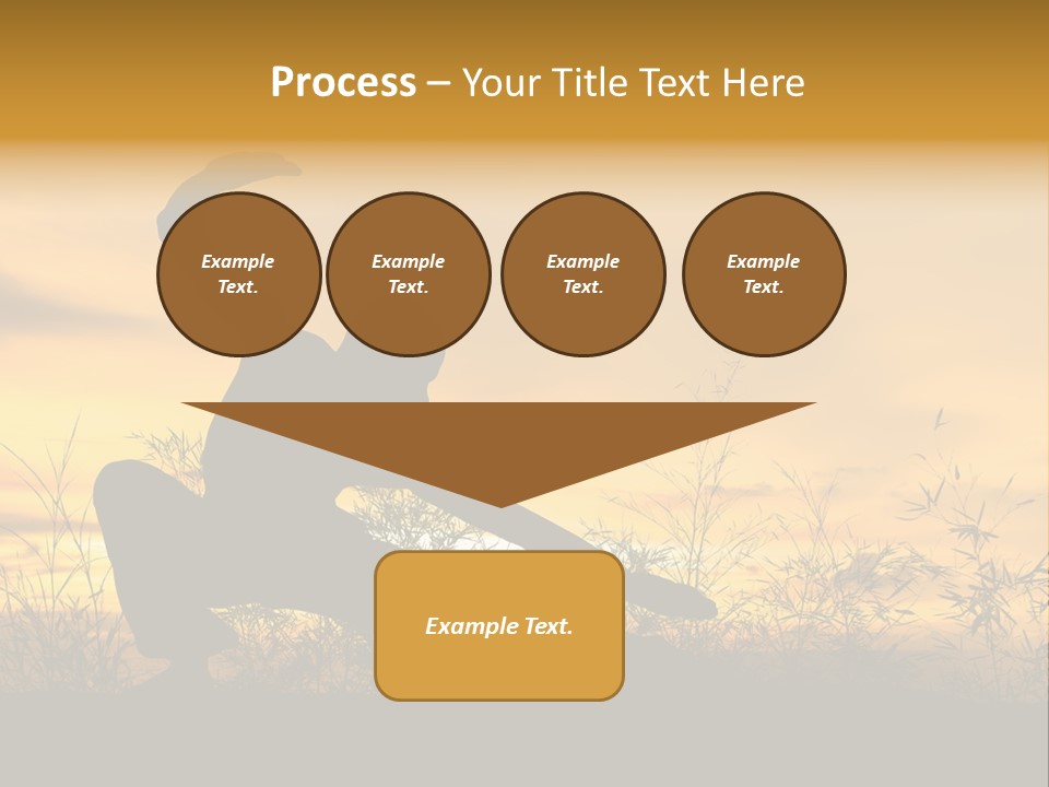 Sky Punch Man PowerPoint Template