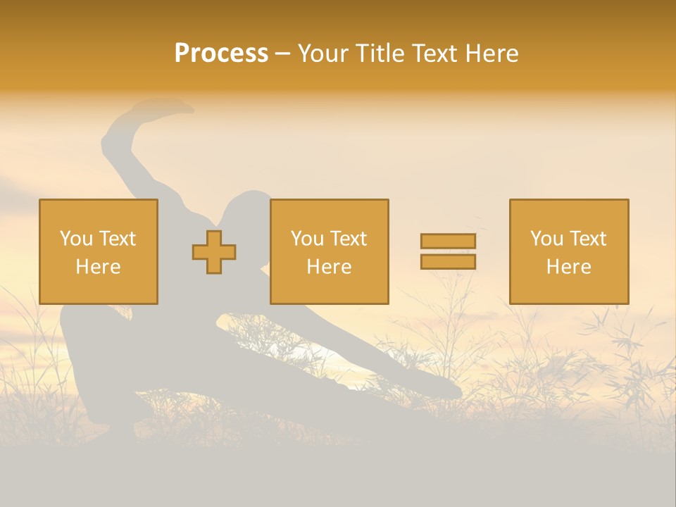 Sky Punch Man PowerPoint Template
