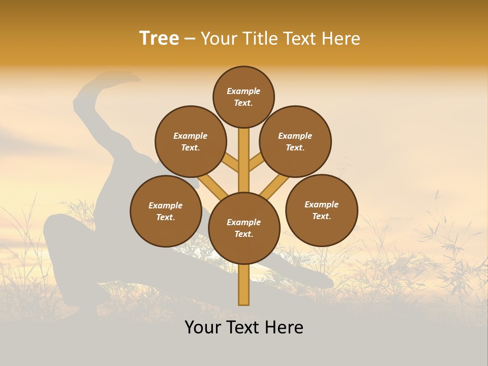 Sky Punch Man PowerPoint Template