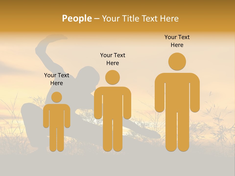 Sky Punch Man PowerPoint Template