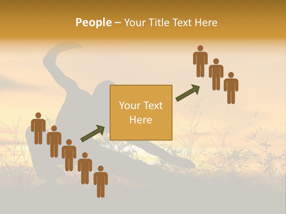 Sky Punch Man PowerPoint Template