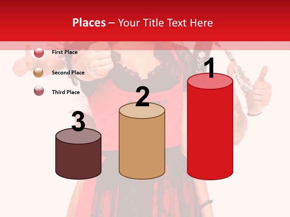 Hand Sign Symbol Bavaria PowerPoint Template