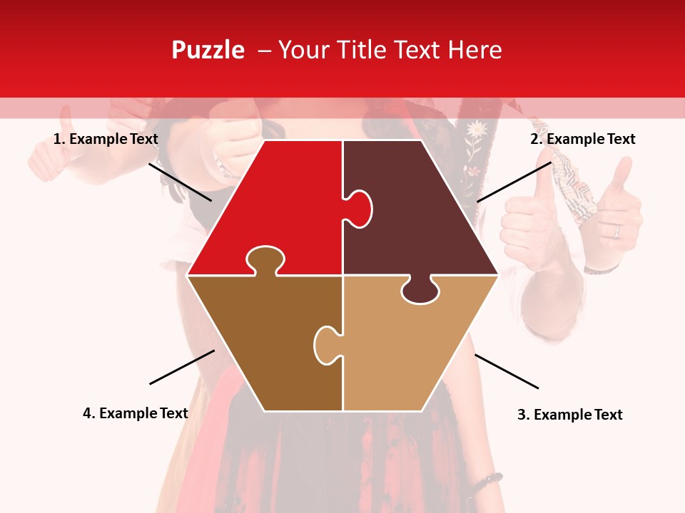 Hand Sign Symbol Bavaria PowerPoint Template