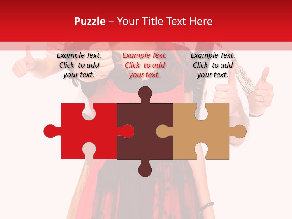 Hand Sign Symbol Bavaria PowerPoint Template