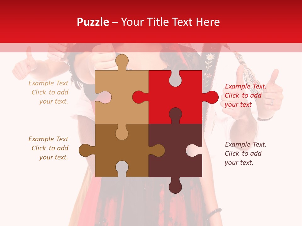 Hand Sign Symbol Bavaria PowerPoint Template