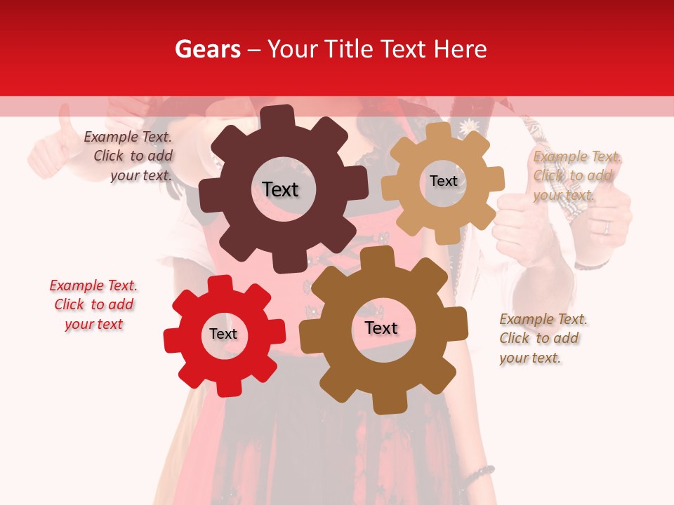 Hand Sign Symbol Bavaria PowerPoint Template