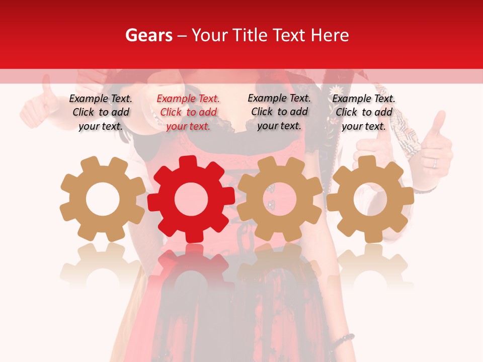 Hand Sign Symbol Bavaria PowerPoint Template