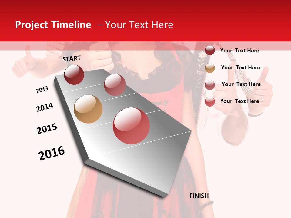 Hand Sign Symbol Bavaria PowerPoint Template