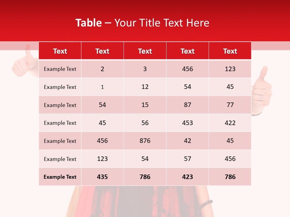 Hand Sign Symbol Bavaria PowerPoint Template