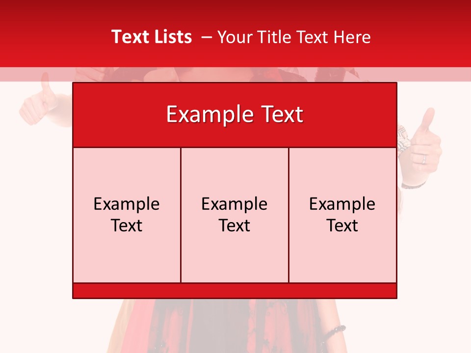 Hand Sign Symbol Bavaria PowerPoint Template