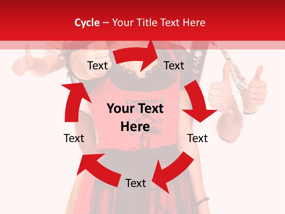 Hand Sign Symbol Bavaria PowerPoint Template