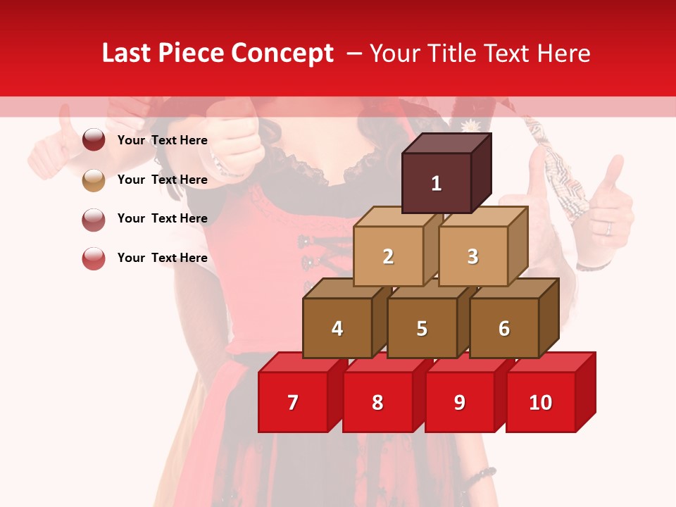 Hand Sign Symbol Bavaria PowerPoint Template