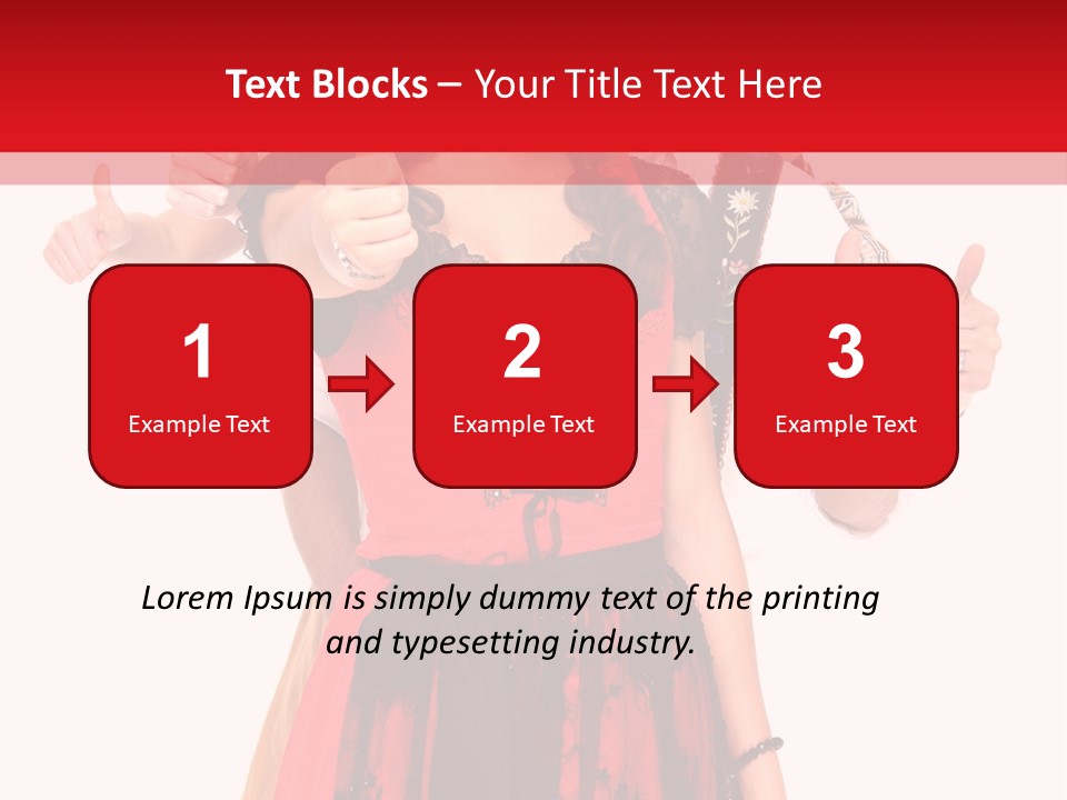 Hand Sign Symbol Bavaria PowerPoint Template