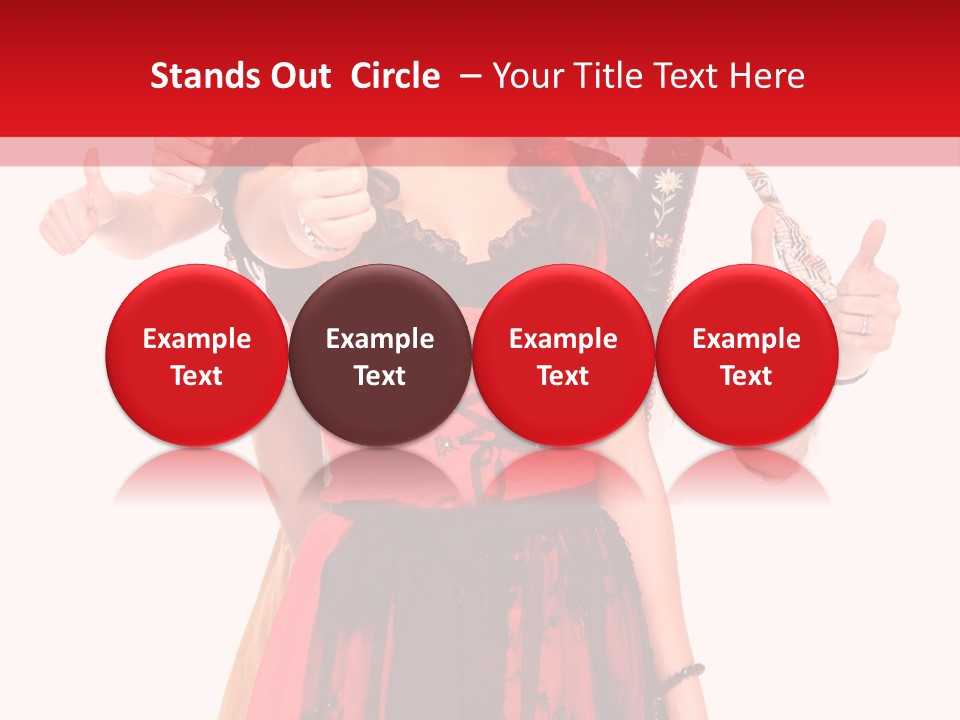 Hand Sign Symbol Bavaria PowerPoint Template