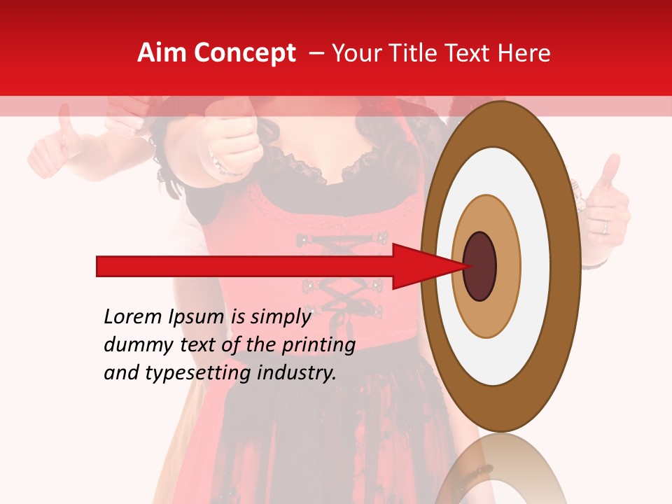 Hand Sign Symbol Bavaria PowerPoint Template