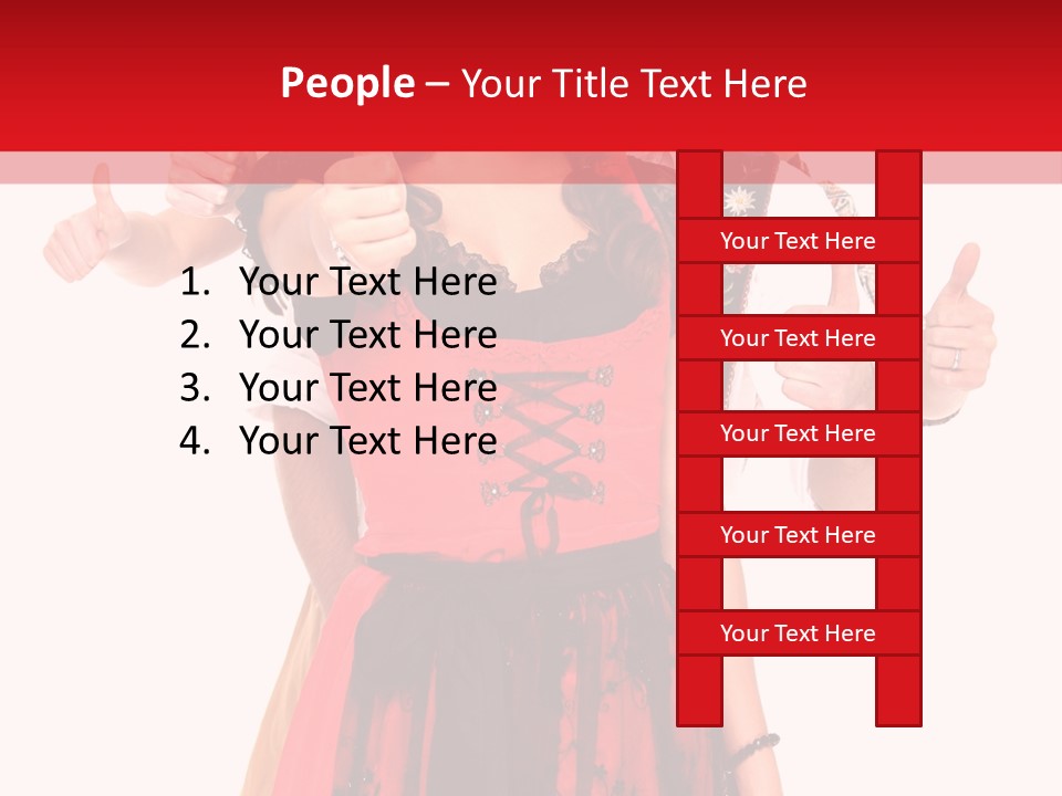 Hand Sign Symbol Bavaria PowerPoint Template