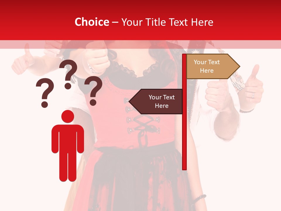 Hand Sign Symbol Bavaria PowerPoint Template