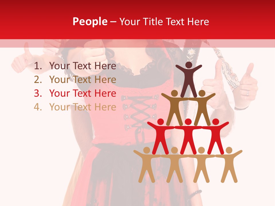 Hand Sign Symbol Bavaria PowerPoint Template