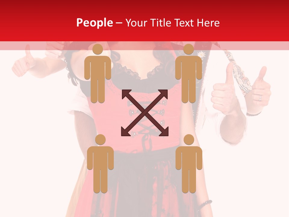 Hand Sign Symbol Bavaria PowerPoint Template