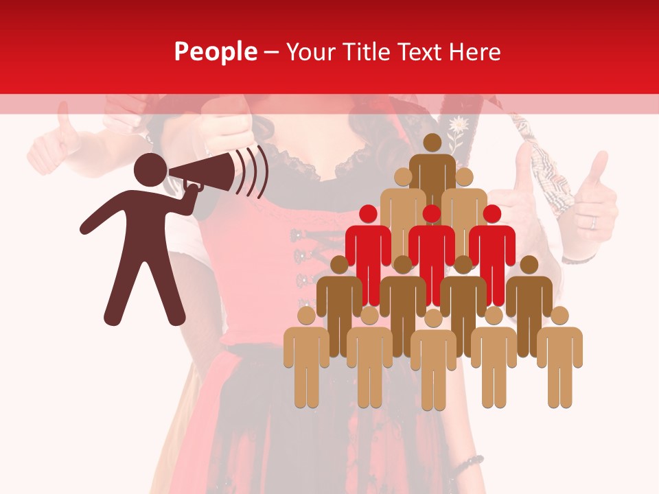 Hand Sign Symbol Bavaria PowerPoint Template