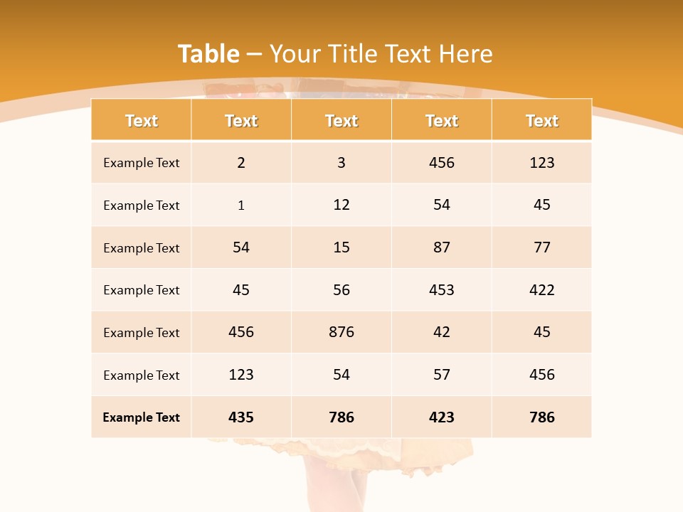 Indoors Tame Beautiful PowerPoint Template