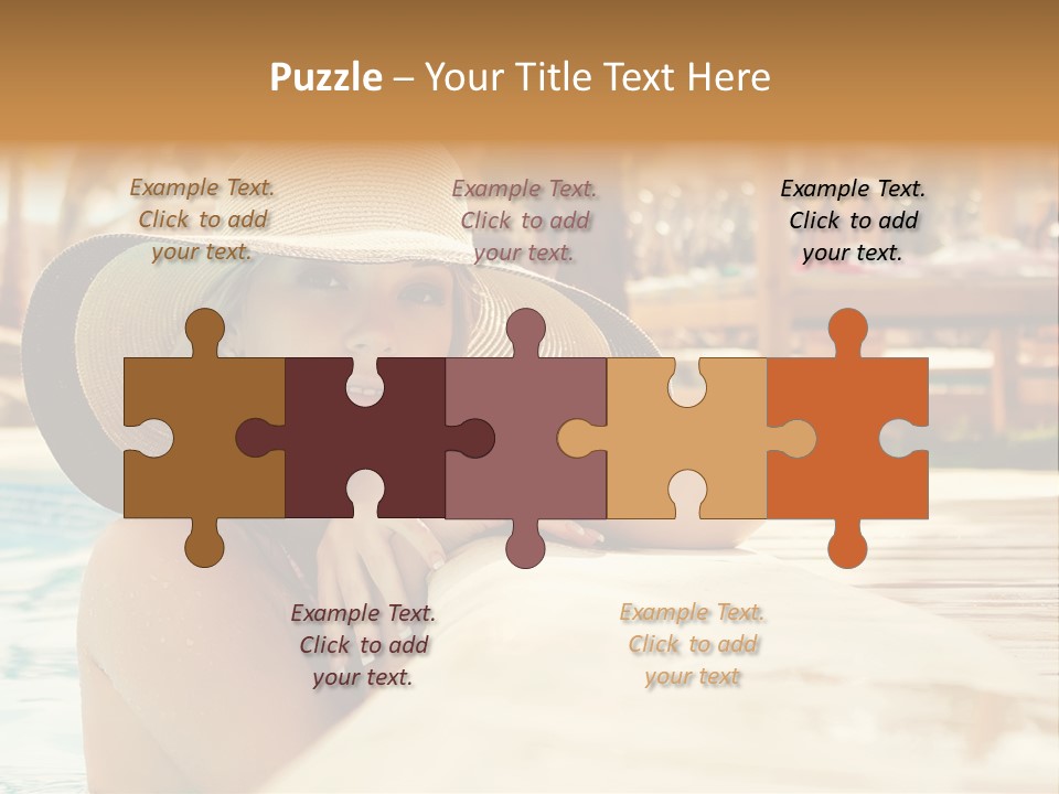 Emotions Honeymoon Baths PowerPoint Template