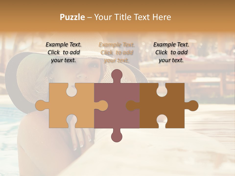 Emotions Honeymoon Baths PowerPoint Template