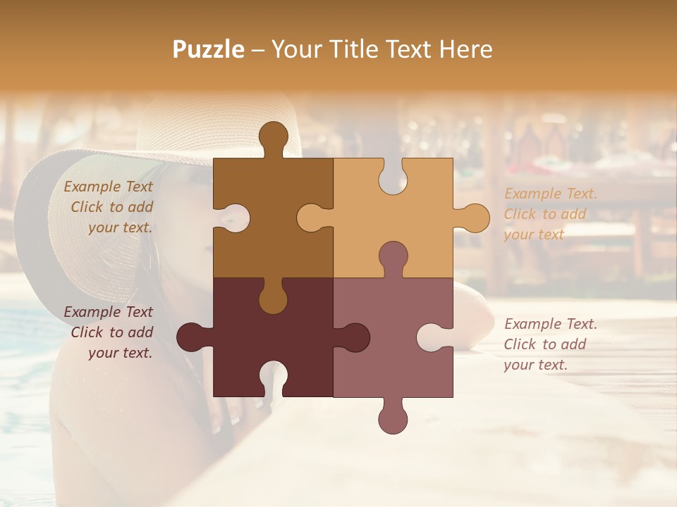 Emotions Honeymoon Baths PowerPoint Template