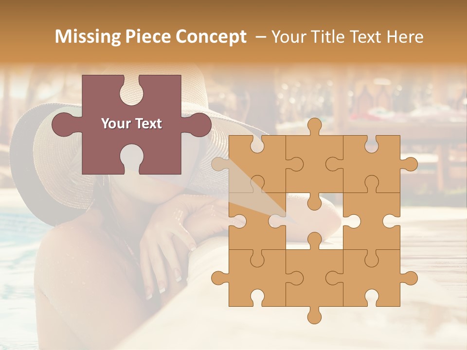 Emotions Honeymoon Baths PowerPoint Template