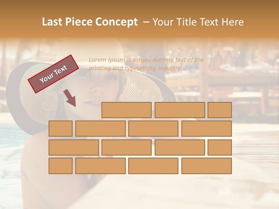 Emotions Honeymoon Baths PowerPoint Template