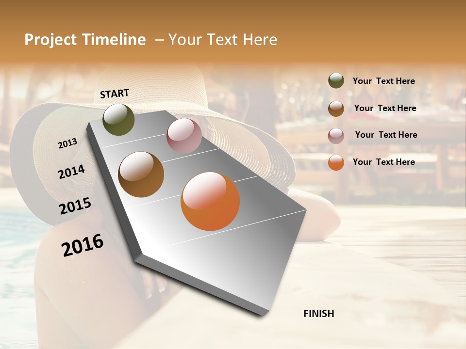 Emotions Honeymoon Baths PowerPoint Template