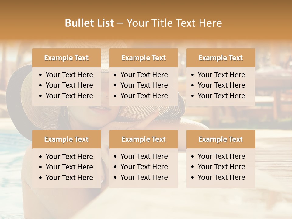 Emotions Honeymoon Baths PowerPoint Template